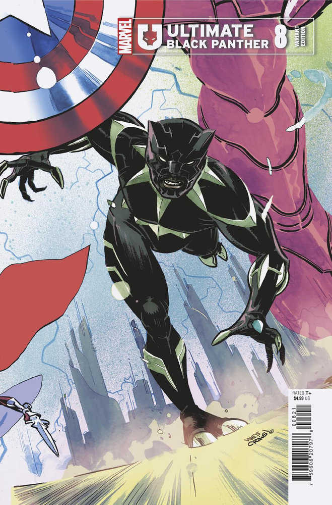 Ultimate Black Panther #8 Wes Craig Connecting Variant | Dragon's Lair Comics and Fantasy Houston TX