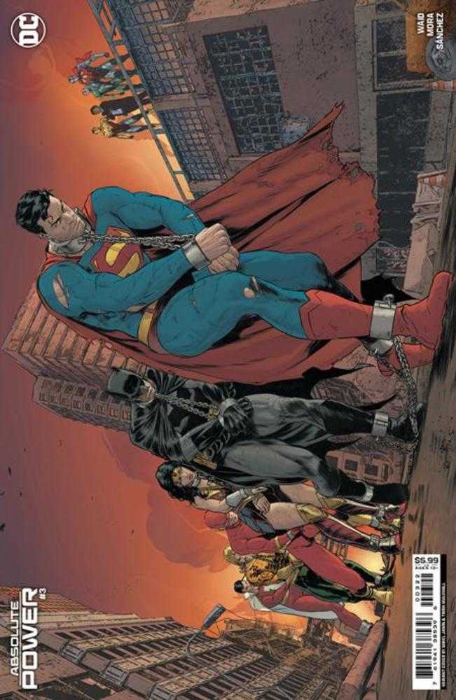 Absolute Power #3 (Of 4) Cover G Mikel Janin Card Stock Variant | Dragon's Lair Comics and Fantasy Houston TX