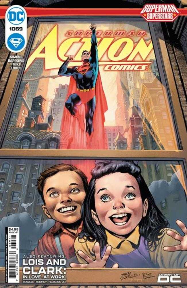 Action Comics #1069 Cover A Eddy Barrows & Eber Ferreira | Dragon's Lair Comics and Fantasy Houston TX