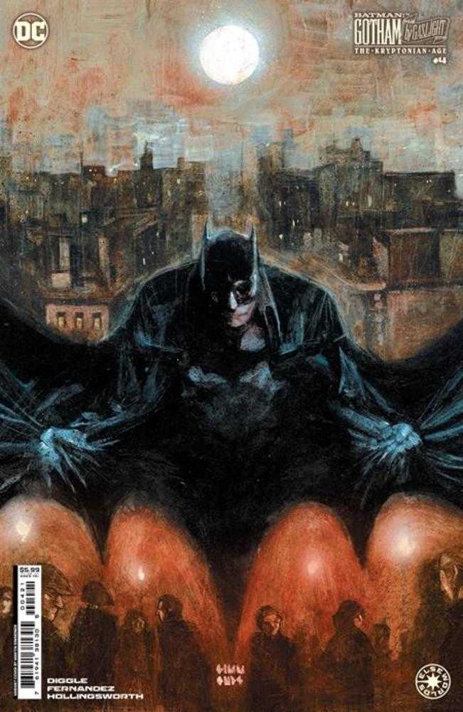 Batman Gotham By Gaslight The Kryptonian Age #4 (Of 12) Cover B Martin Simmonds Card Stock Variant | Dragon's Lair Comics and Fantasy Houston TX