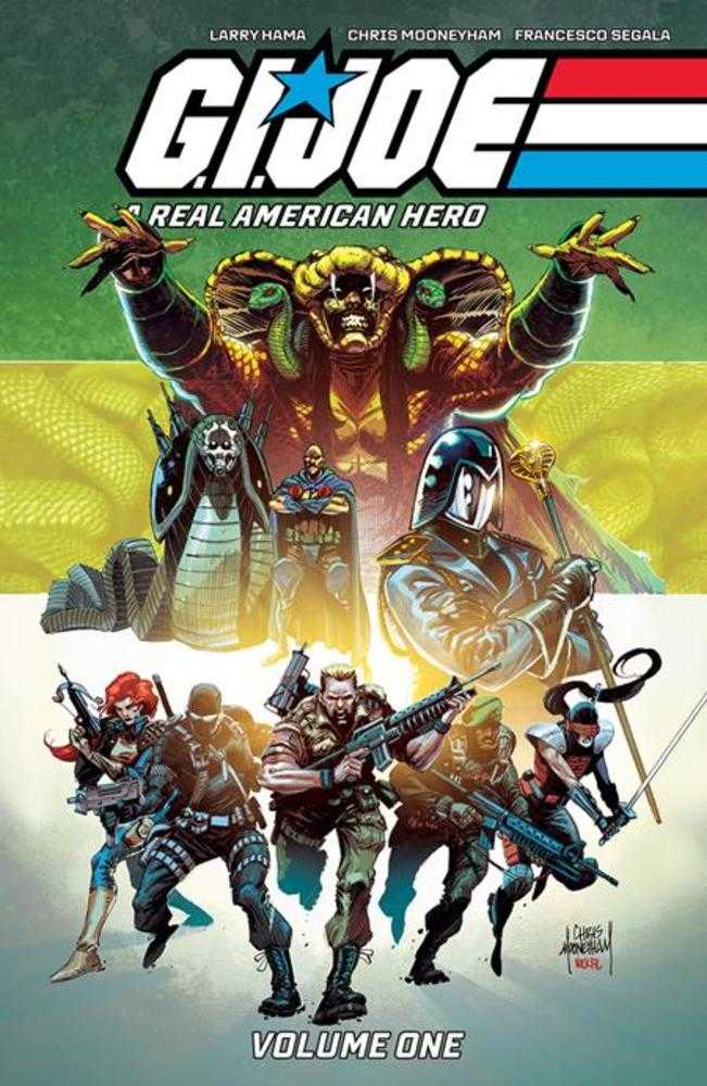 G.I. Joe A Real American Hero TPB Volume 01 Direct Market Exclusive Chris Mooneyham Cover | Dragon's Lair Comics and Fantasy Houston TX