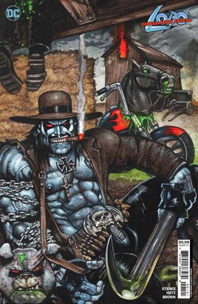 Lobo Cancellation Special #1 (One Shot) Cover B Simon Bisley After Dark Card Stock Variant (Mature) | Dragon's Lair Comics and Fantasy Houston TX