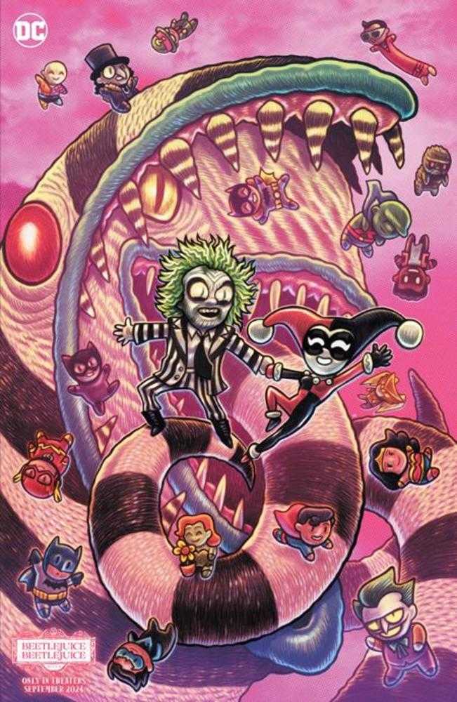 Gotham City Sirens #2 (Of 4) Cover G Dan Hipp Beetlejuice Card Stock Variant | Dragon's Lair Comics and Fantasy Houston TX