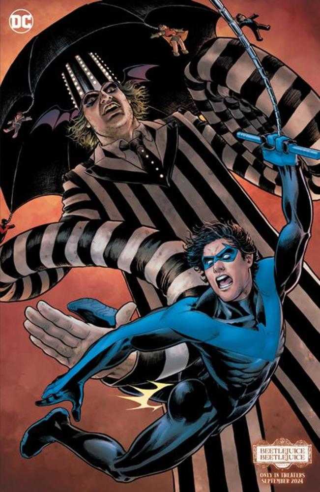 Nightwing #117 Cover G Nicola Scott Beetlejuice Card Stock Variant | Dragon's Lair Comics and Fantasy Houston TX