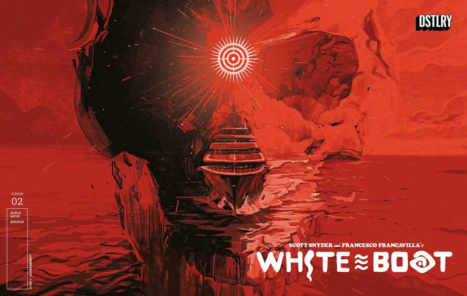 White Boat #2 Cover F Barrett | Dragon's Lair Comics and Fantasy Houston TX