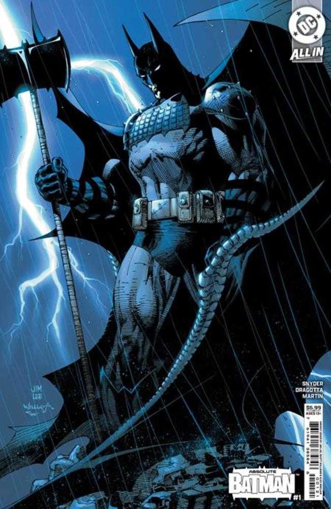 Absolute Batman #1 Cover C Jim Lee Card Stock Variant | Dragon's Lair Comics and Fantasy Houston TX