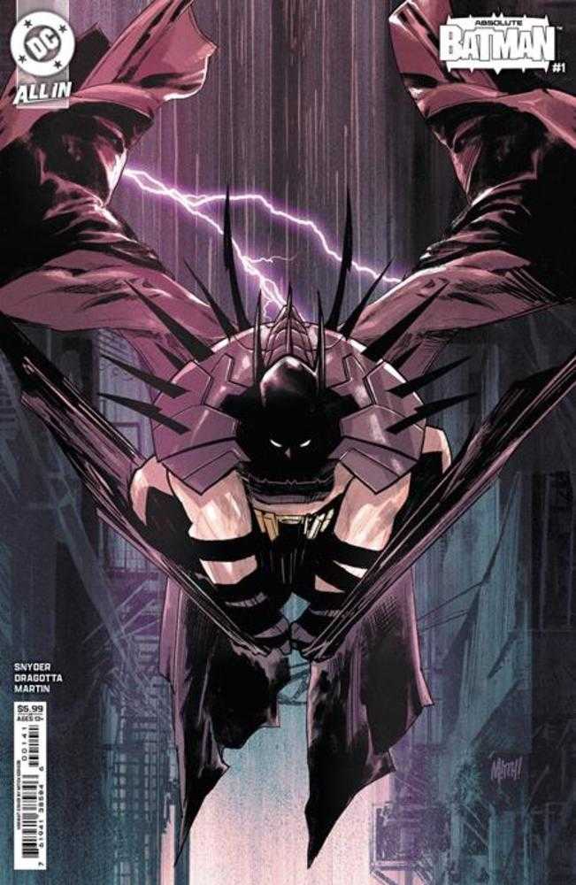 Absolute Batman #1 Cover D Mitch Gerads Card Stock Variant | Dragon's Lair Comics and Fantasy Houston TX