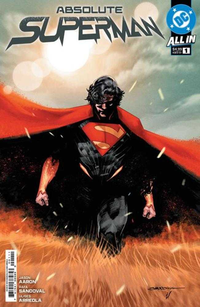 Absolute Superman #1 Cover A Rafa Sandoval | Dragon's Lair Comics and Fantasy Houston TX