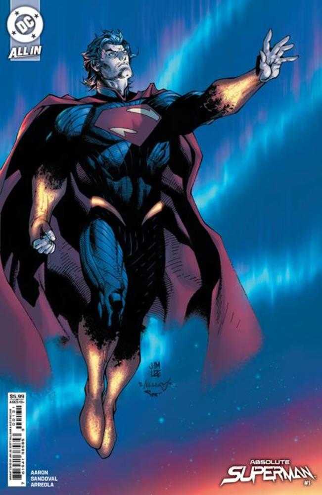 Absolute Superman #1 Cover C Jim Lee Card Stock Variant | Dragon's Lair Comics and Fantasy Houston TX