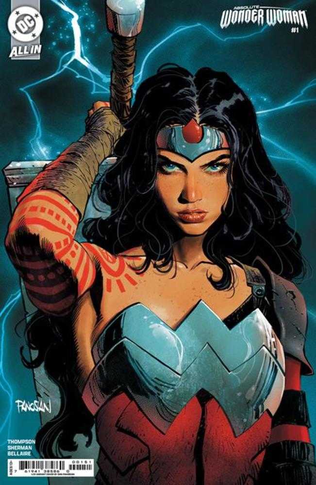 Absolute Wonder Woman #1 Cover F 1 in 25 Dan Panosian Card Stock Variant | Dragon's Lair Comics and Fantasy Houston TX