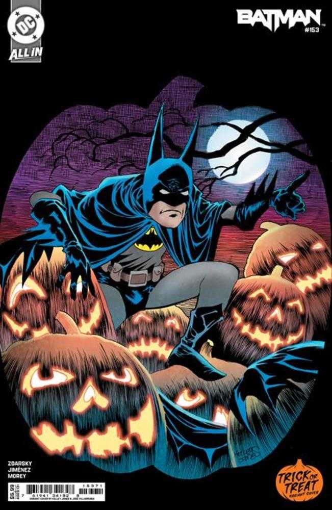 Batman #153 Cover D Kelley Jones Trick Or Treat Card Stock Variant | Dragon's Lair Comics and Fantasy Houston TX