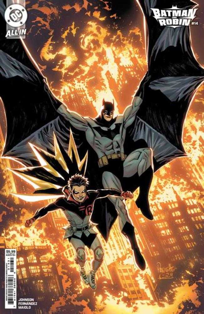 Batman And Robin #14 Cover C Yanick Paquette Card Stock Variant | Dragon's Lair Comics and Fantasy Houston TX