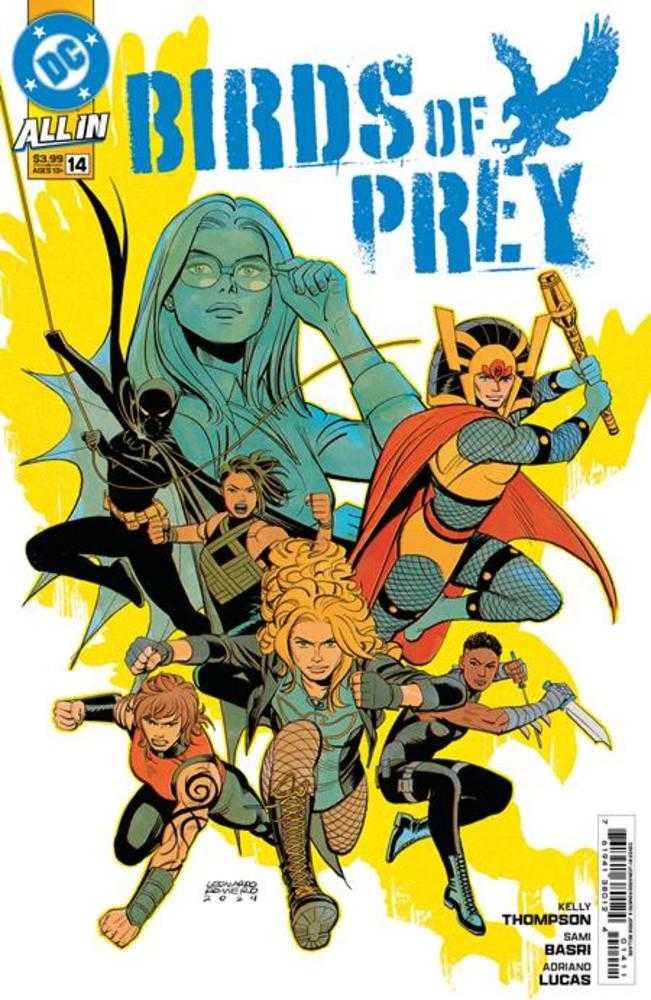 Birds Of Prey #14 Cover A Leonardo Romero | Dragon's Lair Comics and Fantasy Houston TX