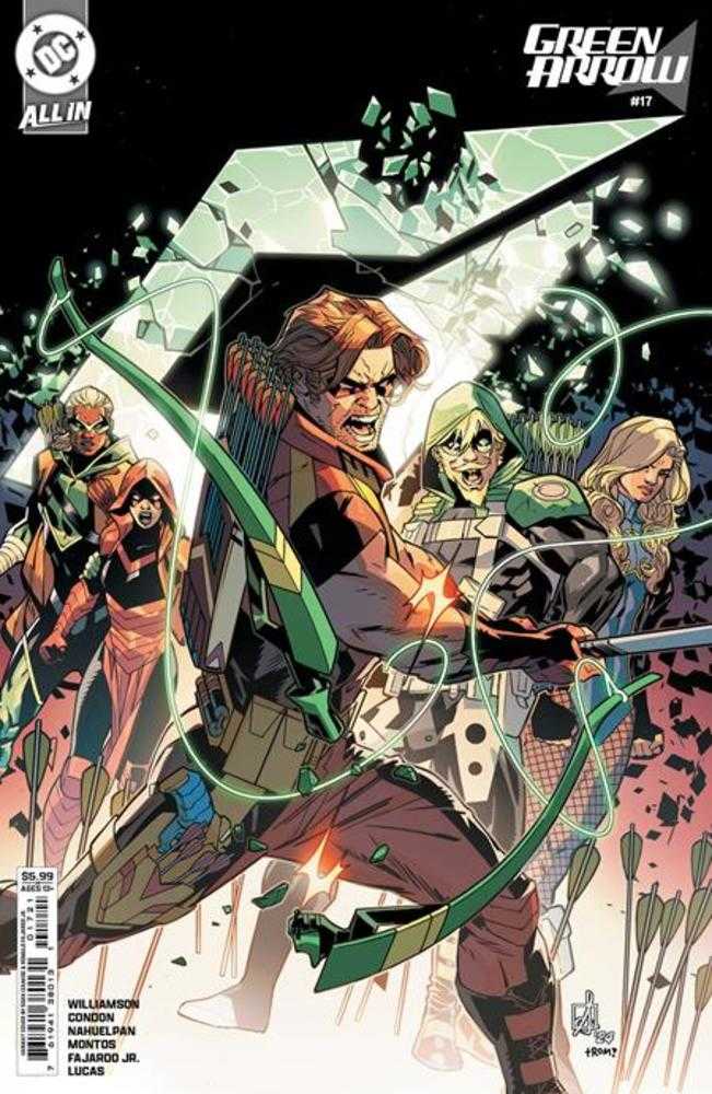 Green Arrow #17 Cover B Sean Izaakse Card Stock Variant | Dragon's Lair Comics and Fantasy Houston TX