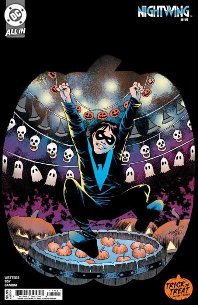 Nightwing #119 Cover D Kelley Jones Trick Or Treat Card Stock Variant | Dragon's Lair Comics and Fantasy Houston TX