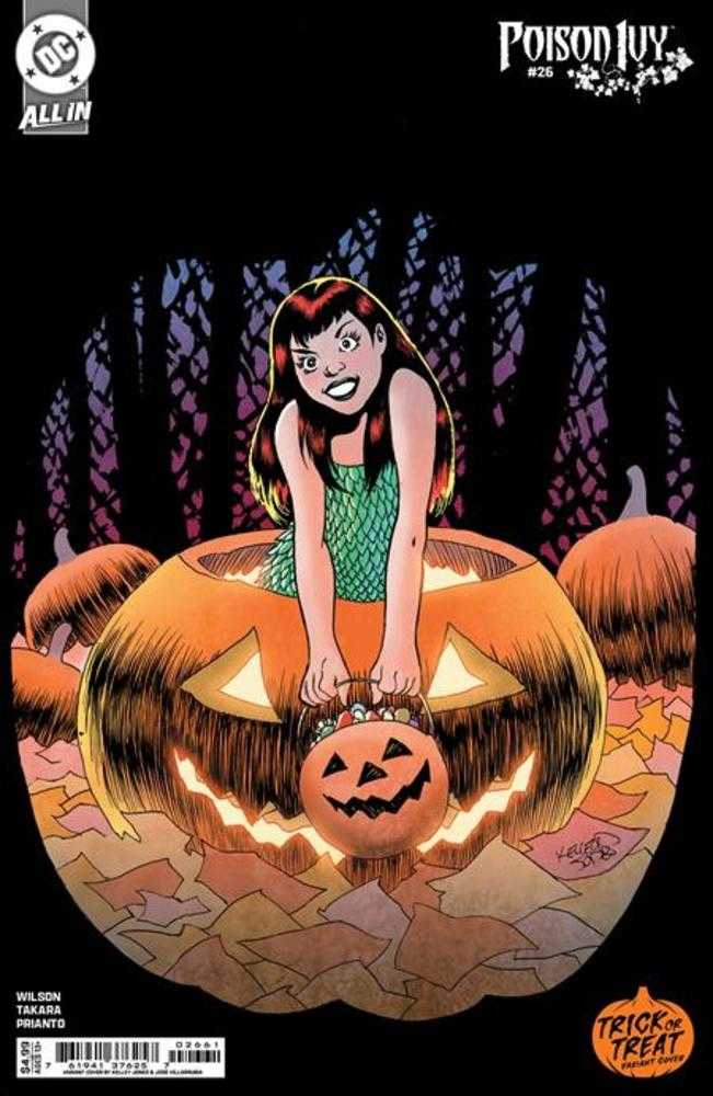 Poison Ivy #26 Cover D Kelley Jones Trick Or Treat Card Stock Variant | Dragon's Lair Comics and Fantasy Houston TX