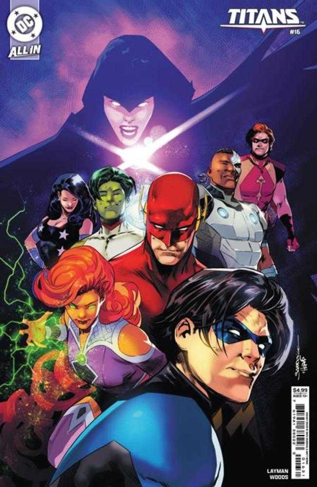 Titans #16 Cover B Rafa Sandoval Card Stock Variant | Dragon's Lair Comics and Fantasy Houston TX