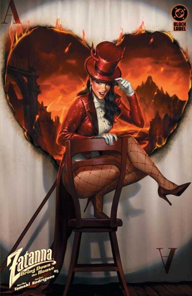 Zatanna Bring Down The House #5 (Of 5) Cover C Oscar Vega Variant (Mature) | Dragon's Lair Comics and Fantasy Houston TX