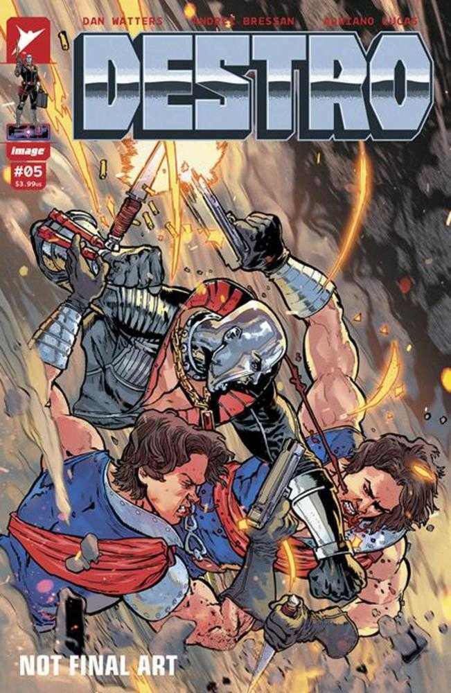 Destro #5 (Of 5) Cover A Andrei Bressan & Adriano Lucas | Dragon's Lair Comics and Fantasy Houston TX