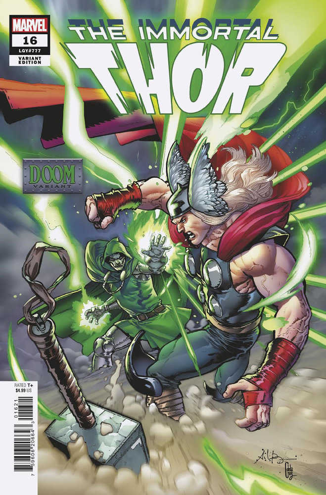 Immortal Thor #16 Andrei Bressan Doom Variant | Dragon's Lair Comics and Fantasy Houston TX