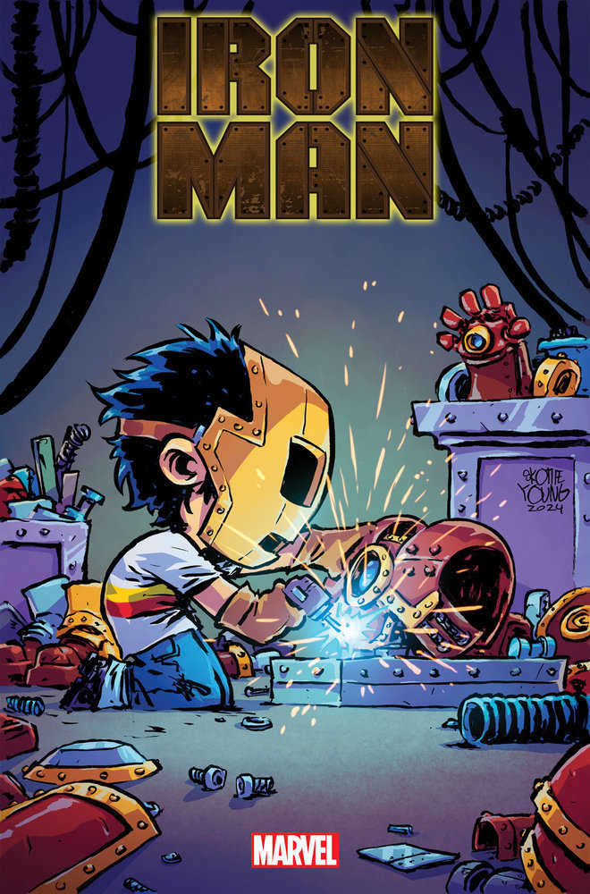 Iron Man #1 Skottie Young Variant | Dragon's Lair Comics and Fantasy Houston TX