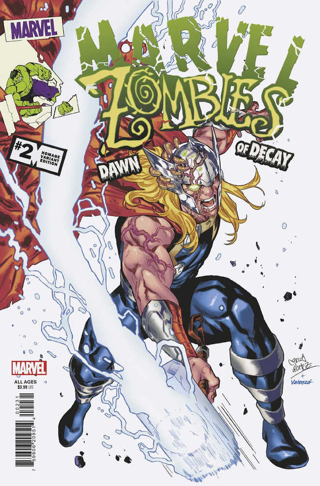 Marvel Zombies: Dawn Of Decay #2 Carlos Gomez Homage Variant | Dragon's Lair Comics and Fantasy Houston TX