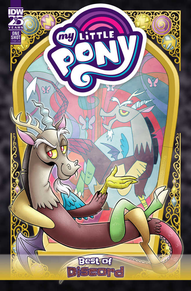 My Little Pony: Best Of Discord Cover A (Hickey) | Dragon's Lair Comics and Fantasy Houston TX