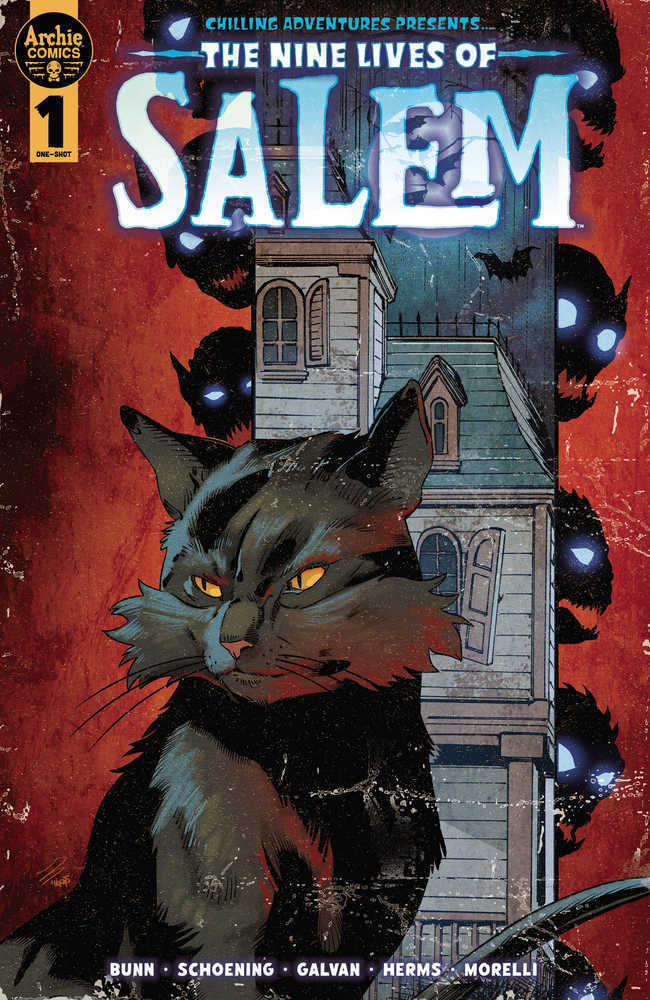 Nine Lives Of Salem One Shot Cover A Dan Schoening | Dragon's Lair Comics and Fantasy Houston TX