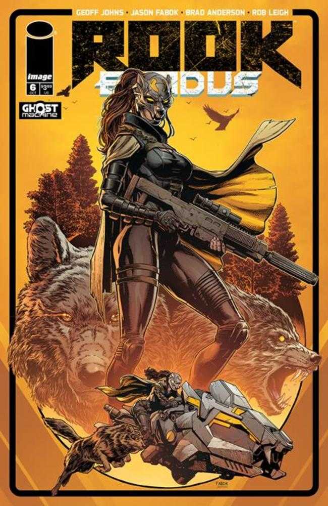 Rook Exodus #6 Cover B Jason Fabok & Brad Anderson Dire Wolf Variant | Dragon's Lair Comics and Fantasy Houston TX