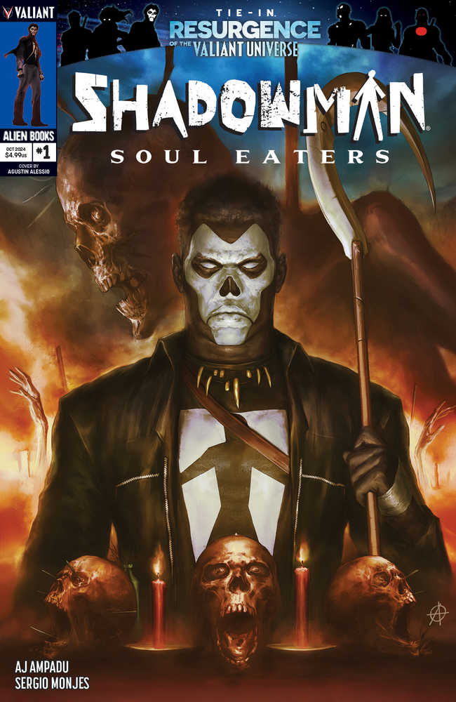 Shadowman Soul Eaters #1 (Of 4) Cover A Alessio (Mature) | Dragon's Lair Comics and Fantasy Houston TX