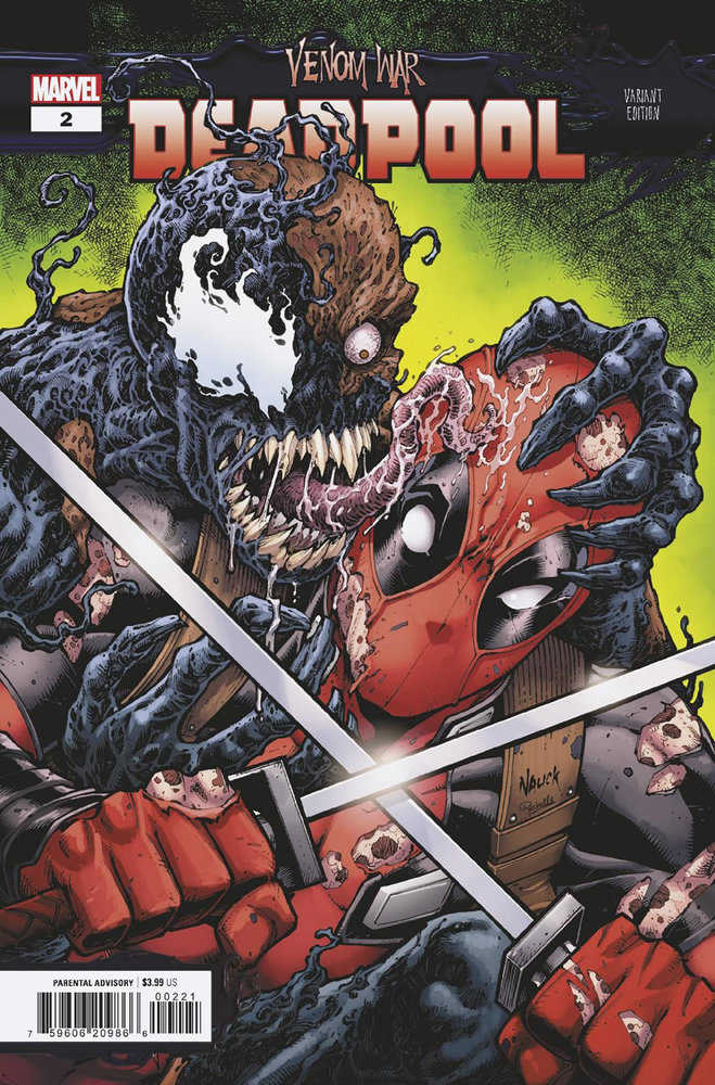 Venom War: Deadpool #2 Todd Nauck Variant [Vw] | Dragon's Lair Comics and Fantasy Houston TX