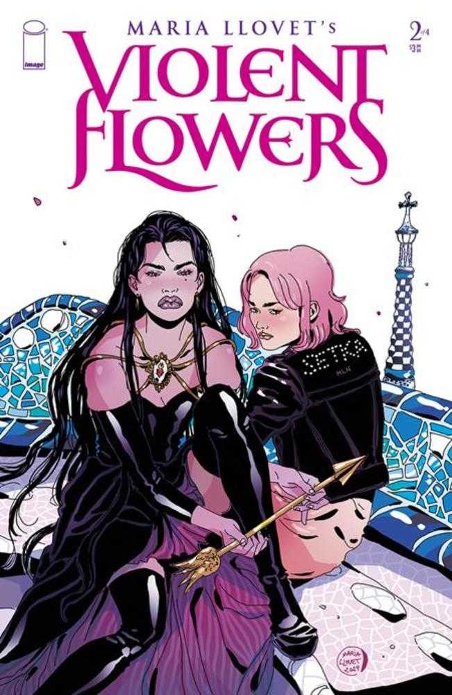 Violent Flowers #2 (Of 4) Cover A Llovet (Mature) | Dragon's Lair Comics and Fantasy Houston TX