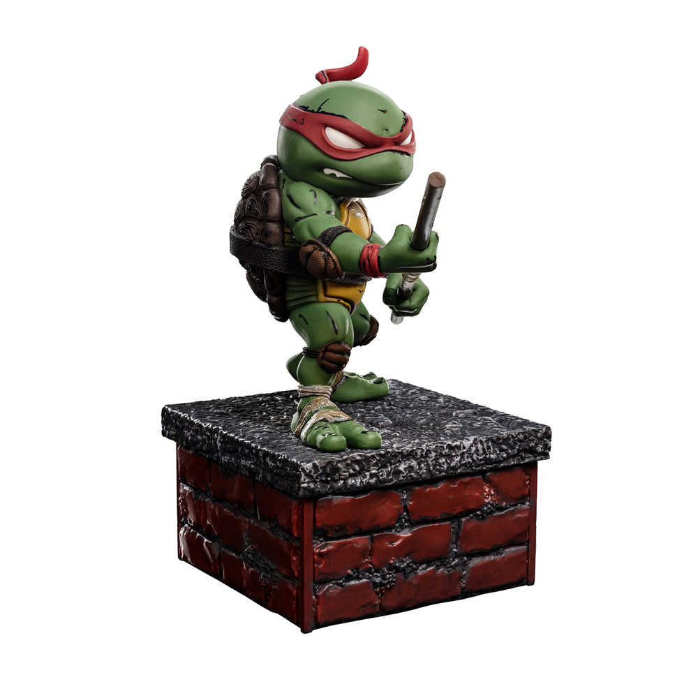 Minico Teenage Mutant Ninja Turtles Donatello V.2 Red Masks Ver Previews Exclusive PVC Figure | Dragon's Lair Comics and Fantasy Houston TX