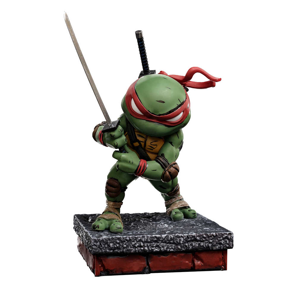 Minico Teenage Mutant Ninja Turtles Leonardo V.2 Red Masks Ver Previews Exclusive PVC Figure | Dragon's Lair Comics and Fantasy Houston TX