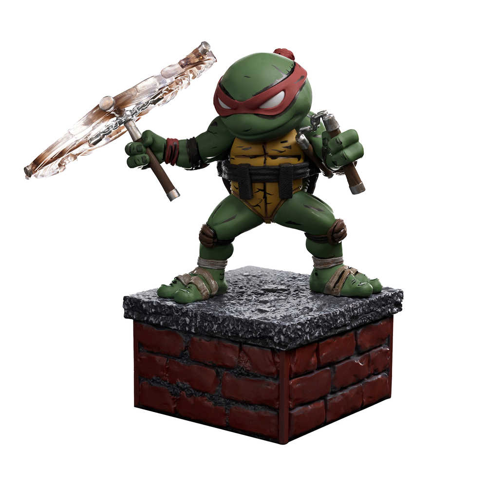 Minico Teenage Mutant Ninja Turtles Michaelangelo V.2 Red Masks Ver Previews Exclusive PVC Figure | Dragon's Lair Comics and Fantasy Houston TX