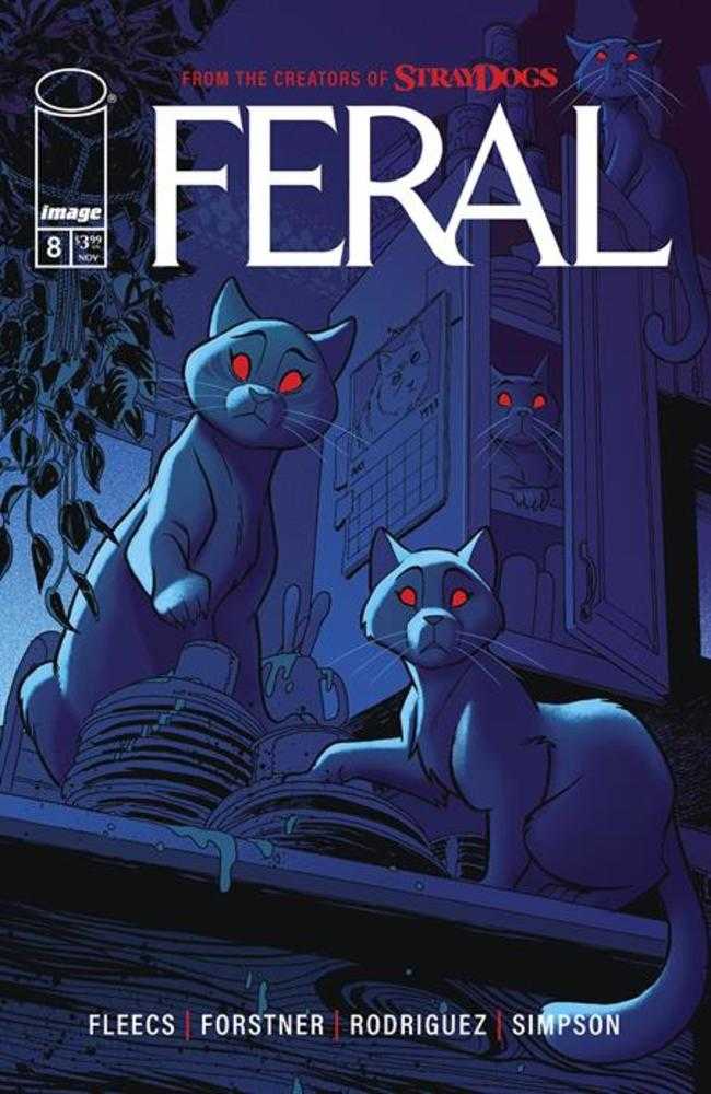 Feral #8 Cover A Tony Fleecs & Trish Forstner | Dragon's Lair Comics and Fantasy Houston TX