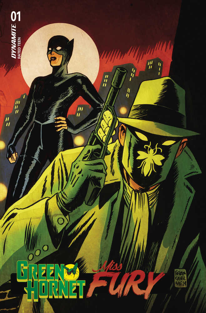 Green Hornet Miss Fury #1 Cover A Francavilla | Dragon's Lair Comics and Fantasy Houston TX