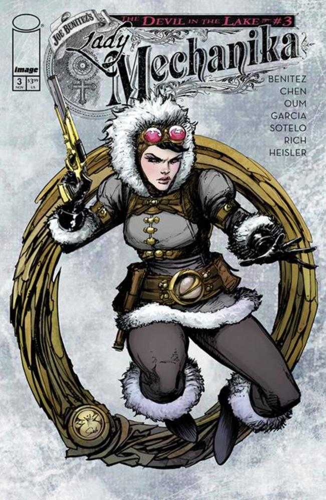 Lady Mechanika The Devil In The Lake #3 (Of 4) Cover A Joe Benitez | Dragon's Lair Comics and Fantasy Houston TX