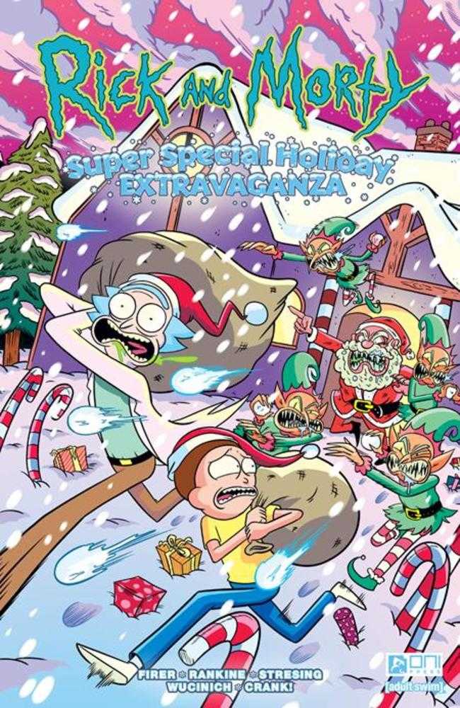 Rick And Morty Super Special Holiday Extravaganza #1 (One Shot) Cover C Marc Ellerby Variant (Mature) | Dragon's Lair Comics and Fantasy Houston TX