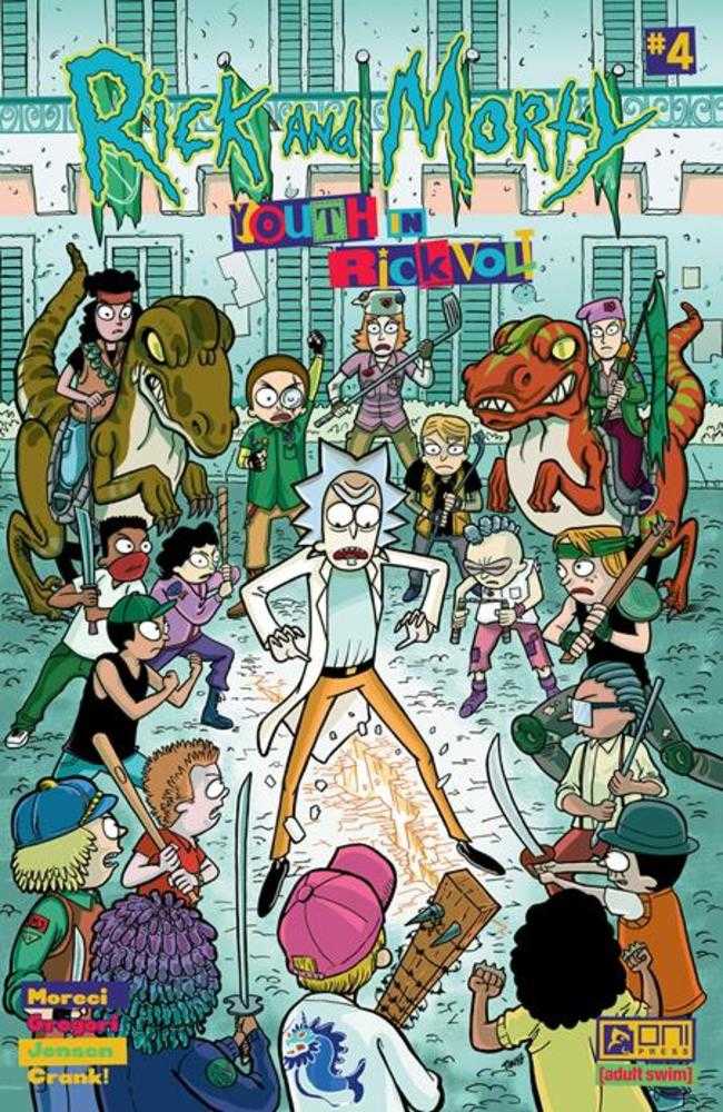 Rick And Morty Youth In Rickvolt #4 (Of 4) Cover A Tony Gregori (Mature) | Dragon's Lair Comics and Fantasy Houston TX