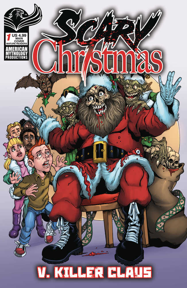 Scary Christmas V Killer Claus Cover A Calzada | Dragon's Lair Comics and Fantasy Houston TX