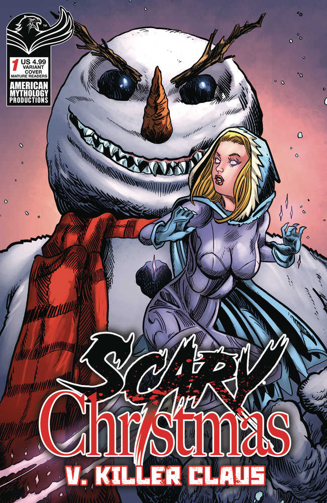 Scary Christmas V Killer Claus Cover B Hasson | Dragon's Lair Comics and Fantasy Houston TX