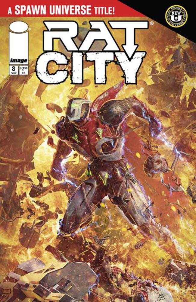 Spawn Rat City #8 Cover A Bjorn Barends | Dragon's Lair Comics and Fantasy Houston TX