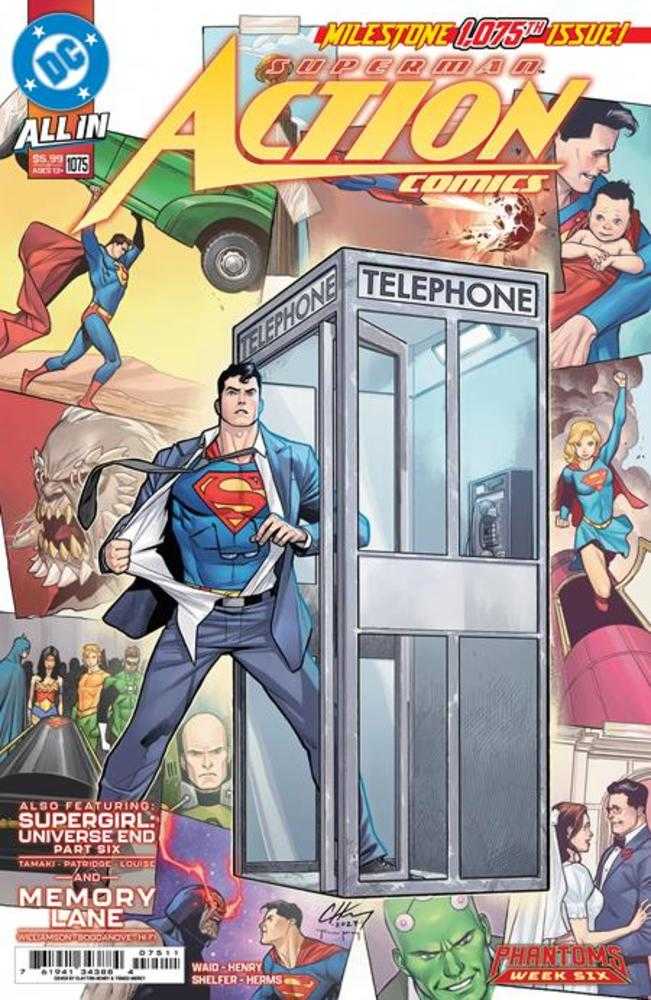 Action Comics #1075 Cover A Clayton Henry | Dragon's Lair Comics and Fantasy Houston TX