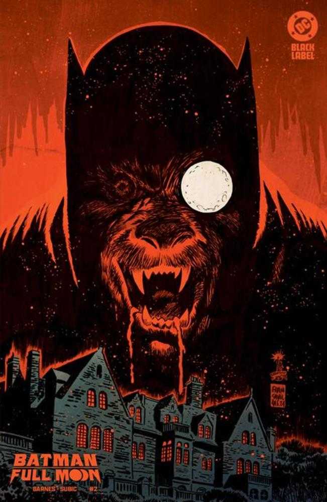 Batman Full Moon #2 (Of 4) Cover B Francesco Francavilla Card Stock Variant (Mature) | Dragon's Lair Comics and Fantasy Houston TX