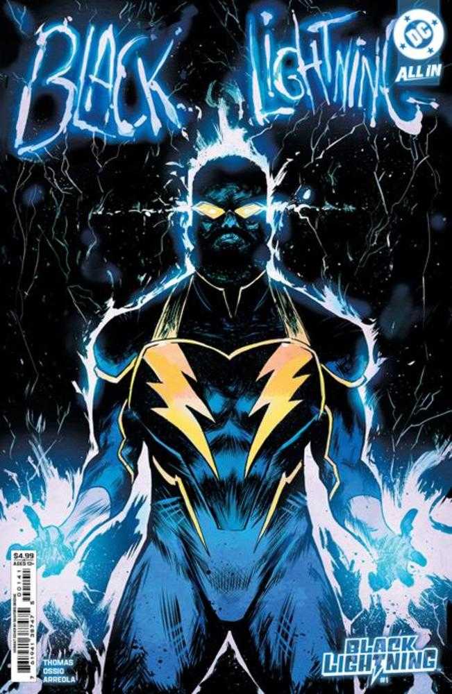 Black Lightning #1 Cover C Sanford Greene Card Stock Variant | Dragon's Lair Comics and Fantasy Houston TX