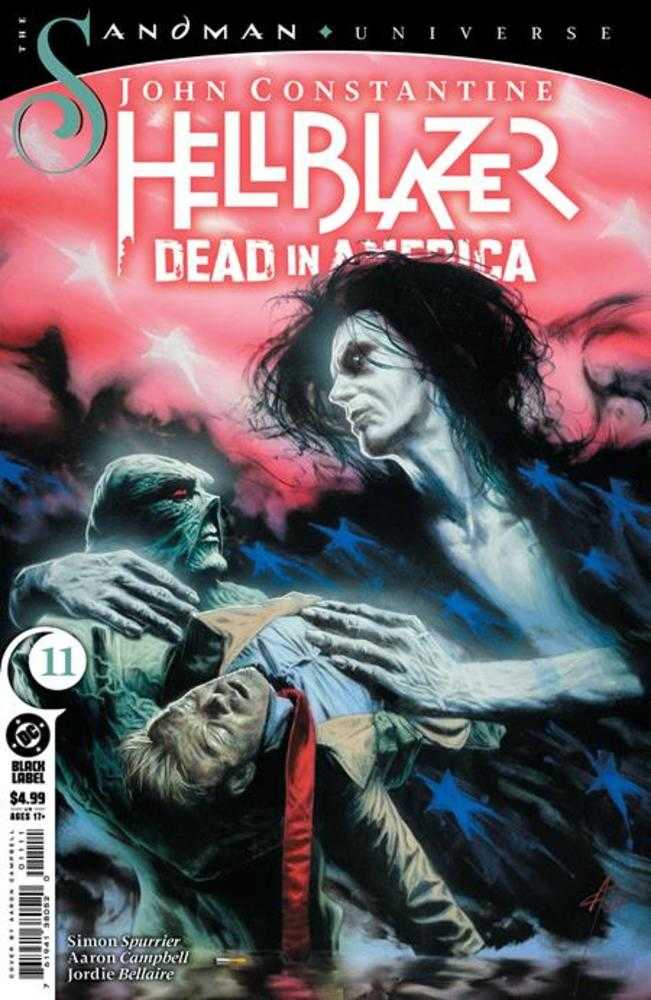 John Constantine Hellblazer Dead In America #11 (Of 11) Cover A Aaron Campbel (Mature) | Dragon's Lair Comics and Fantasy Houston TX