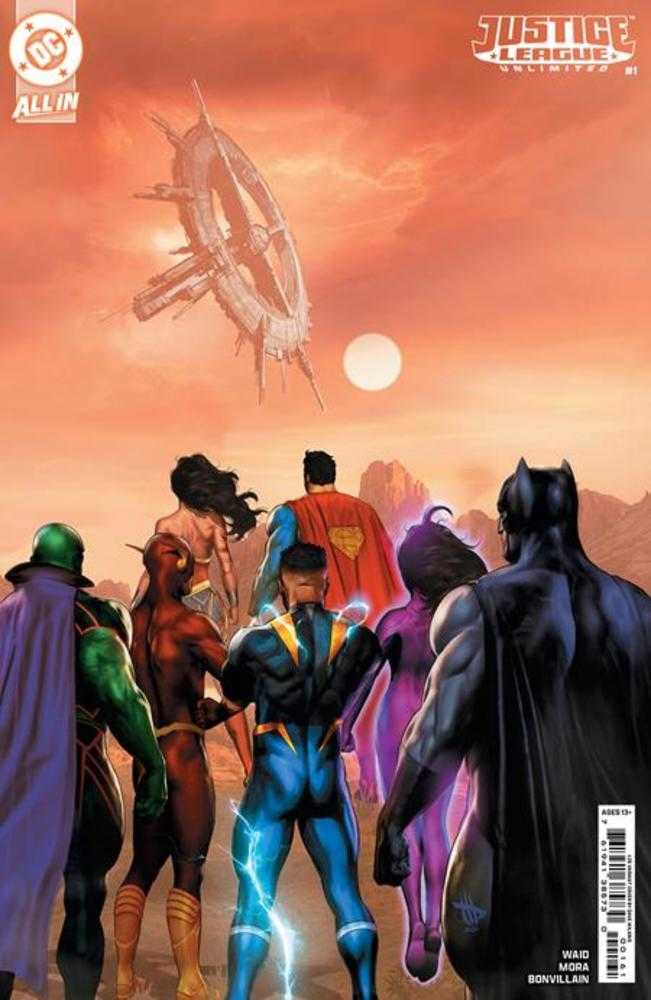 Justice League Unlimited #1 Cover I 1 in 25 Dave Wilkins Card Stock Variant | Dragon's Lair Comics and Fantasy Houston TX