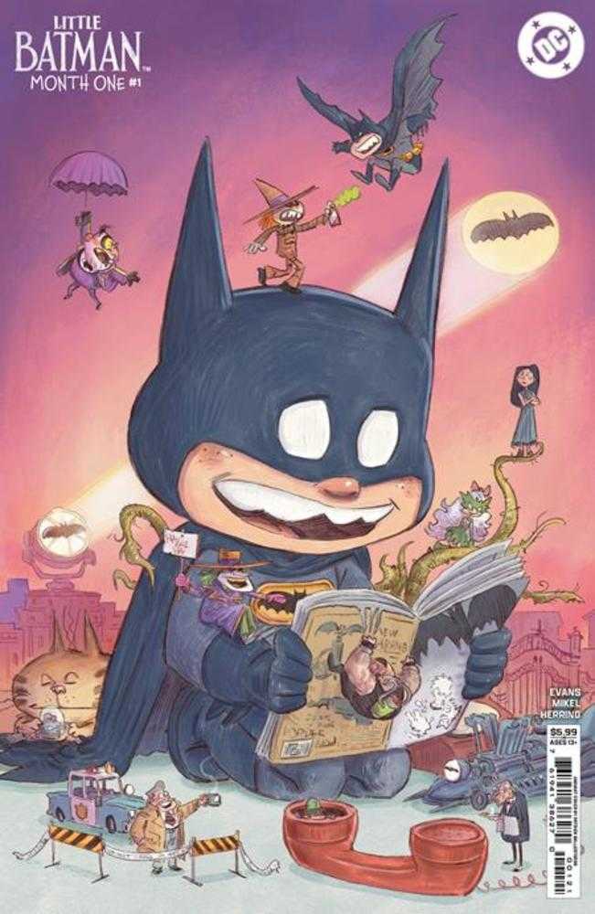 Little Batman Month One #1 (Of 4) Cover B Patrick Ballesteros Card Stock Variant | Dragon's Lair Comics and Fantasy Houston TX