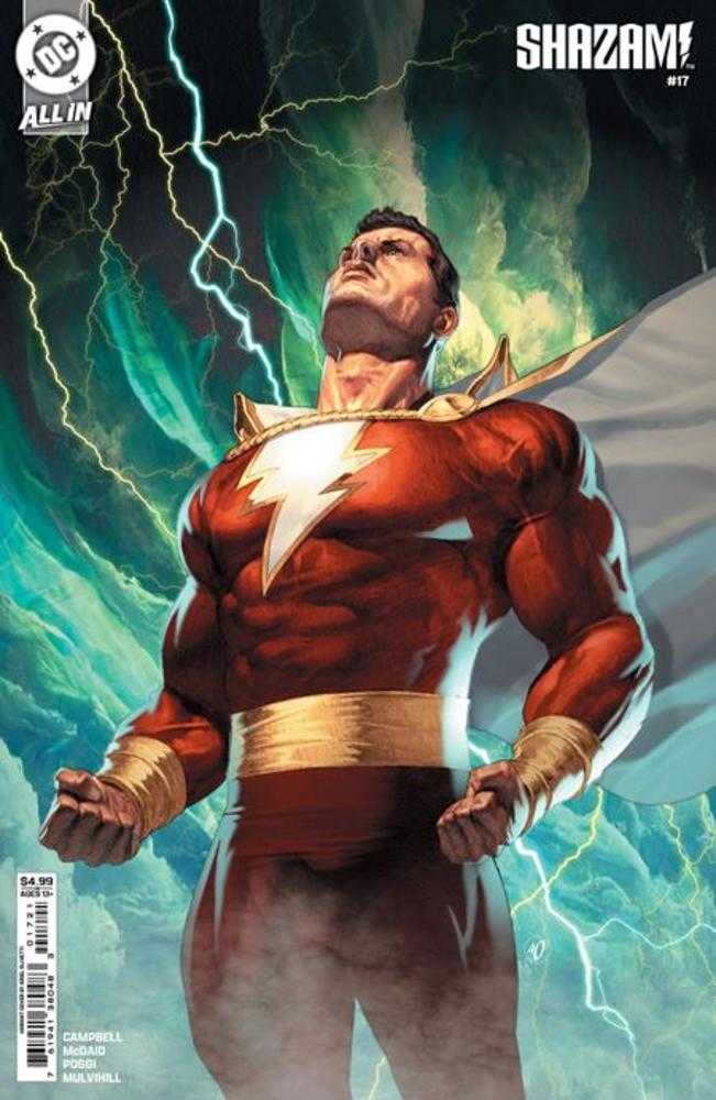 Shazam #17 Cover B Ariel Olivetti Card Stock Variant | Dragon's Lair Comics and Fantasy Houston TX